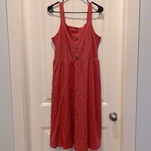 Women’s adorable coral summer dress size xL
